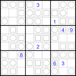 Судоку “Трио” 9х9 #2 трудный