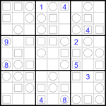 Судоку “Трио” 9х9 #3 трудный