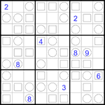 Судоку “Трио” 9х9 #4 трудный