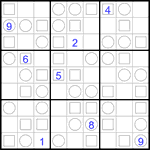 Судоку “Трио” 9х9 #29 трудный