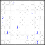 Судоку “Трио” 9х9 #1 очень трудный