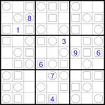 Судоку “Трио” 9х9 #2 очень трудный