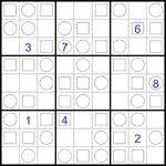 Судоку “Трио” 9х9 #26 очень трудный