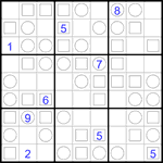 Судоку “Трио” 9х9 #27 очень трудный