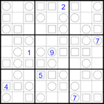 Судоку “Трио” 9х9 #30 очень трудный