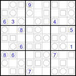 Судоку “Трио” 9х9 #32 очень трудный