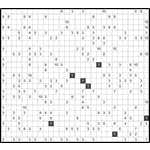 Филиппинский кроссворд #2301 “Лыжник”