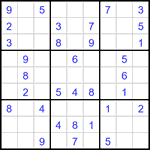 Судоку 9х9 #3314 легкий