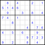 Судоку 9х9 #3318 легкий