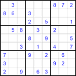 Судоку 9х9 #3320 легкий