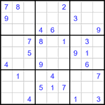 Судоку 9х9 #3271 средний