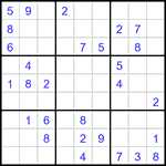 Судоку 9х9 #3284 средний