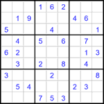 Судоку 9х9 #3297 средний