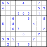 Судоку 9х9 #3307 средний