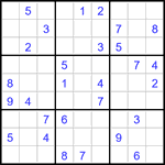 Судоку 9х9 #3308 средний