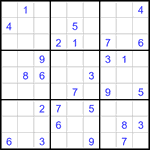 Судоку 9х9 #3311 средний