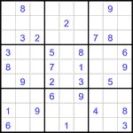 Судоку 9х9 #3315 средний