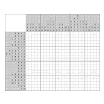 Японский кроссворд #2422 “Шахматы”