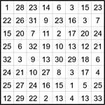 Лабиринт-число 8х8 #2 Лабиринт-число 8х8 #2