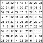 Лабиринт-число 9х9 #7 Лабиринт-число 9х9 #7
