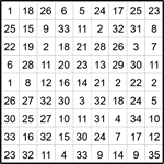 Лабиринт-число 9х9 #12 Лабиринт-число 9х9 #12