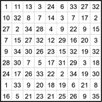 Лабиринт-число 9х9 #13 Лабиринт-число 9х9 #13