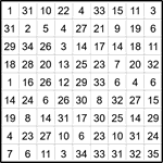 Лабиринт-число 9х9 #23