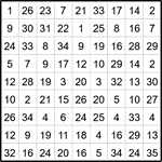 Лабиринт-число 9х9 #25