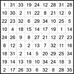 Лабиринт-число 9х9 #27