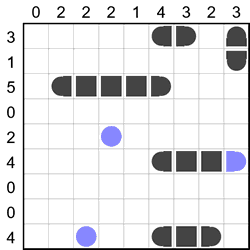 Головоломка “Морской бой” - ответ