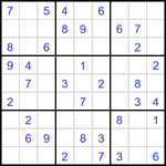 Судоку 9х9 #3359 легкий