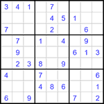 Судоку 9х9 #3379 легкий