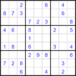 Судоку 9х9 #3390 легкий