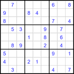 Судоку 9х9 #3330 средний