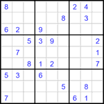 Судоку 9х9 #3370 средний