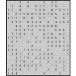 Японская мозаика #3549 “Хоккеист”