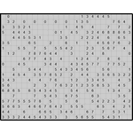 Японская мозаика #3563 “Птица”