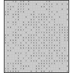 Японская мозаика #3576 “Профиль”