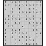 Японская мозаика #3582 “Снеговик”