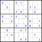 Судоку 9х9 #3375 средний