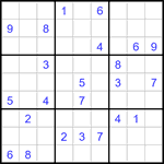 Судоку 9х9 #3378 очень трудный