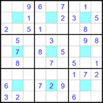 Судоку-центр 9х9 #48 легкий