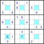 Судоку-центр 9х9 #36 средний Судоку-центр 9х9 #36 средний