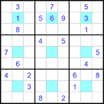 Судоку-центр 9х9 #38 средний Судоку-центр 9х9 #38 средний