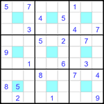 Судоку-центр 9х9 #40 средний Судоку-центр 9х9 #40 средний