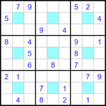Судоку-центр 9х9 #41 средний