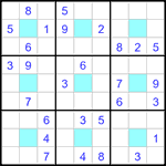 Судоку-центр 9х9 #44 средний