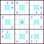 Судоку-центр 9х9 #46 средний