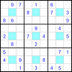 Судоку-центр 9х9 #47 средний
