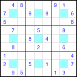 Судоку-центр 9х9 #48 средний